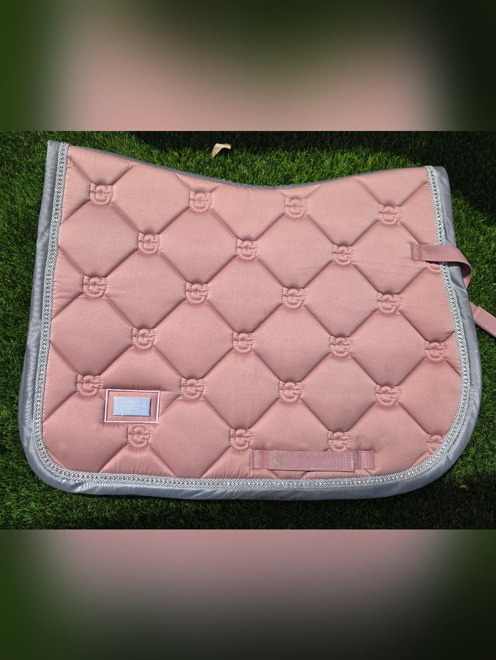 ES Light Pink Jump Saddle Pad NEW -Full